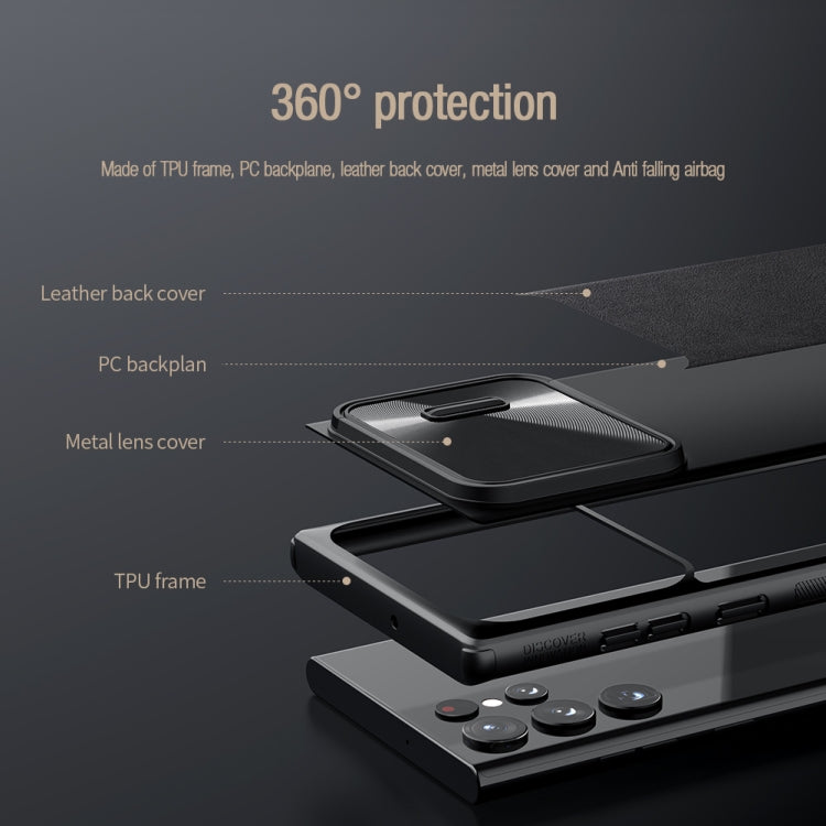 For Samsung Galaxy S22 Ultra 5G NILLKIN PC + TPU Phone Case