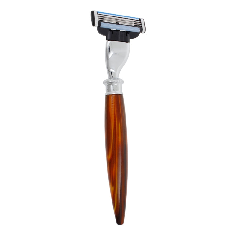 AD-1 Men 3 Layers Razor Blades Shaving Kit Manual Shaver Safety Razor Set