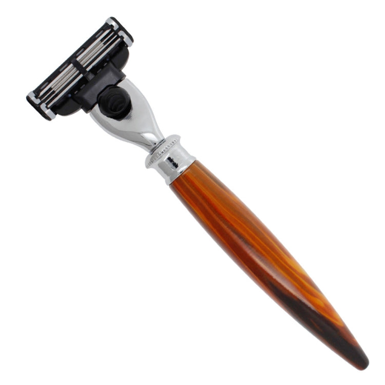 AD-1 Men 3 Layers Razor Blades Shaving Kit Manual Shaver Safety Razor Set