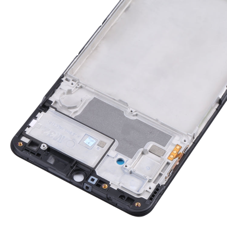 For Samsung Galaxy M32 SM-M325 Front Housing LCD Frame Bezel Plate