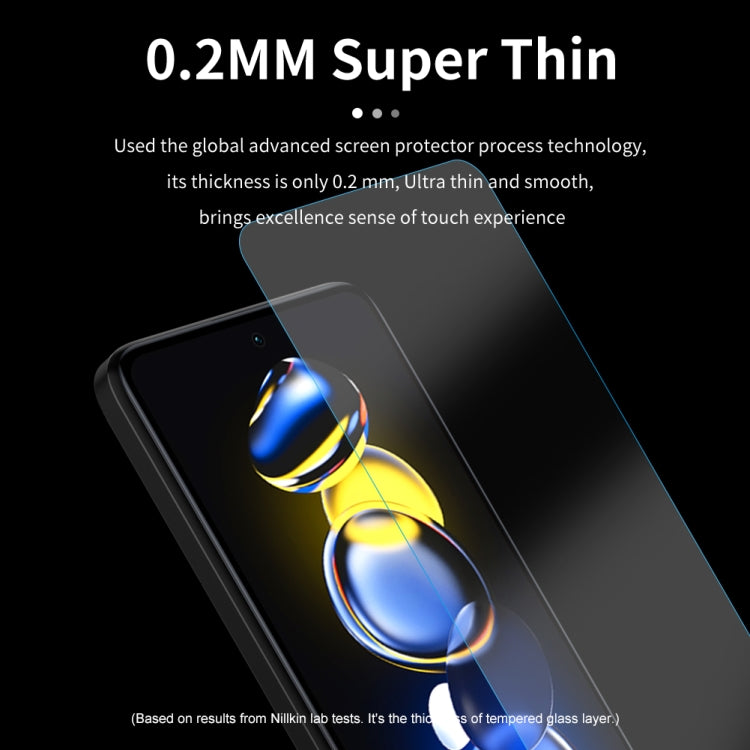 For Xiaomi Redmi Note 11T Pro/11T Pro+ 5G/Poco X4 GT 5G NILLKIN H+Pro 0.2mm 9H Explosion-proof Tempered Glass Film