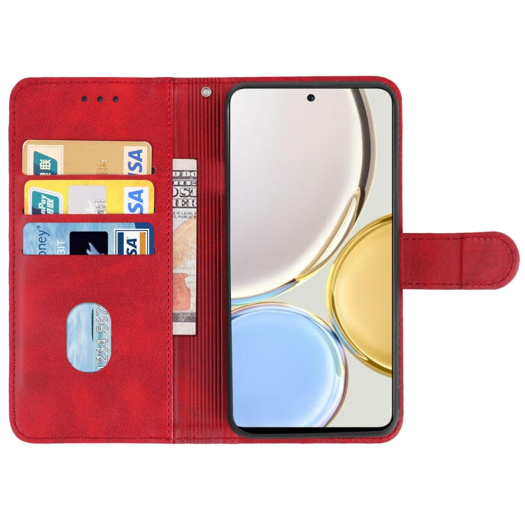 For Honor X9 5G Leather Phone Case