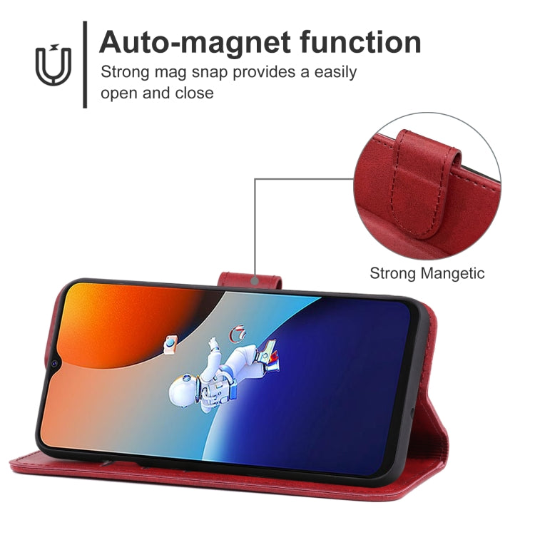 For Tecno Spark 9 Leather Phone Case