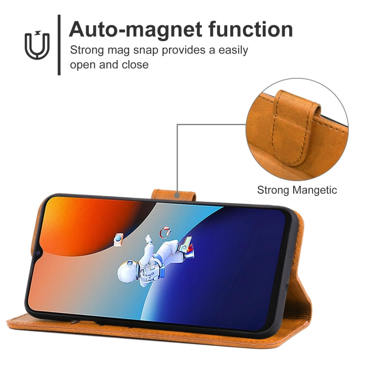 For Tecno Spark 9 Leather Phone Case