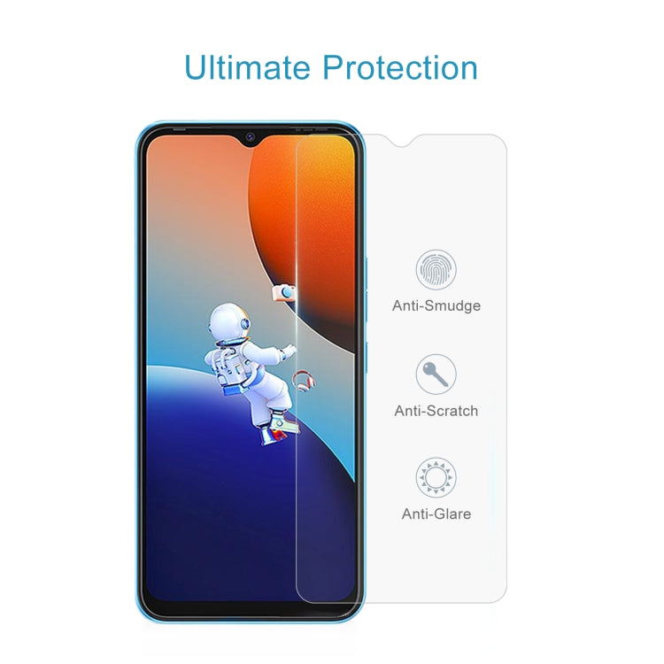 10 PCS 0.26mm 9H 2.5D Tempered Glass Film For Tecno Spark 9
