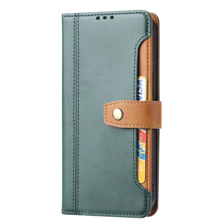 For iPhone 14 Pro Max Calf Texture Double Fold Clasp Horizontal Flip Leather Case