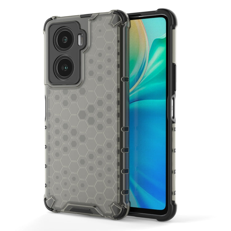 For vivo Y77 5G Shockproof Honeycomb PC + TPU Protective Phone Case