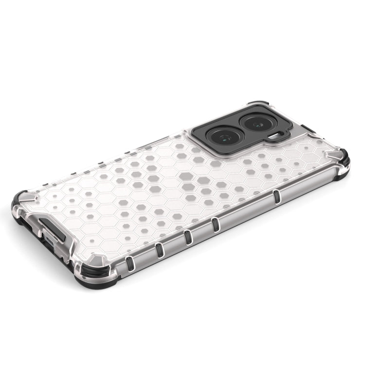 For vivo Y77 5G Shockproof Honeycomb PC + TPU Protective Phone Case