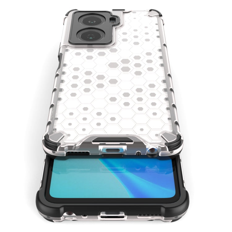 For vivo Y77 5G Shockproof Honeycomb PC + TPU Protective Phone Case