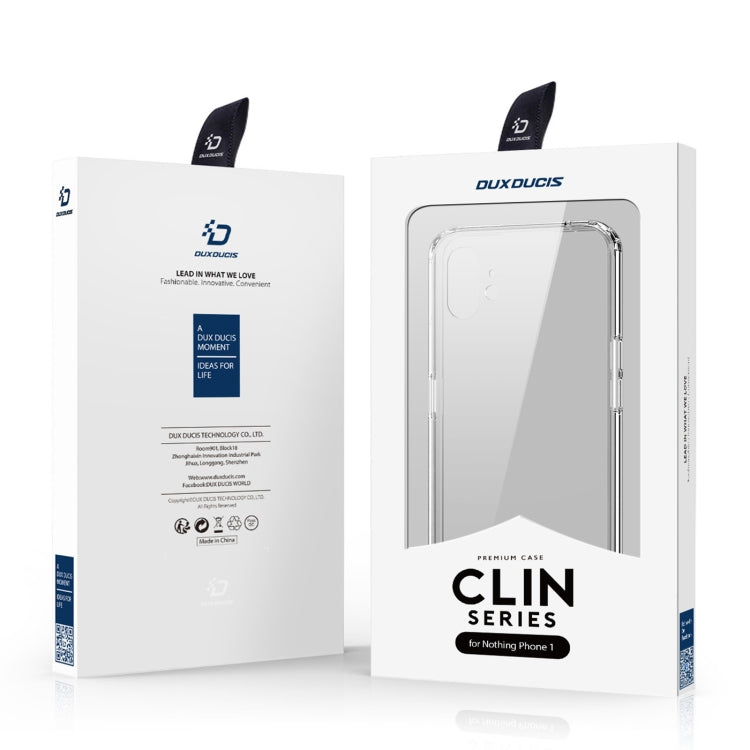 For Nothing Phone 1 DUX DUCIS Clin Series PC + TPU Phone Case(Transparent)