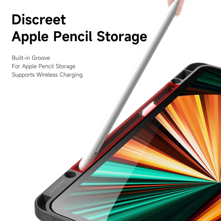 For iPad Pro 12.9 2022/2021/2020/2018 DUX DUCIS Magi Series Shockproof Tablet Case