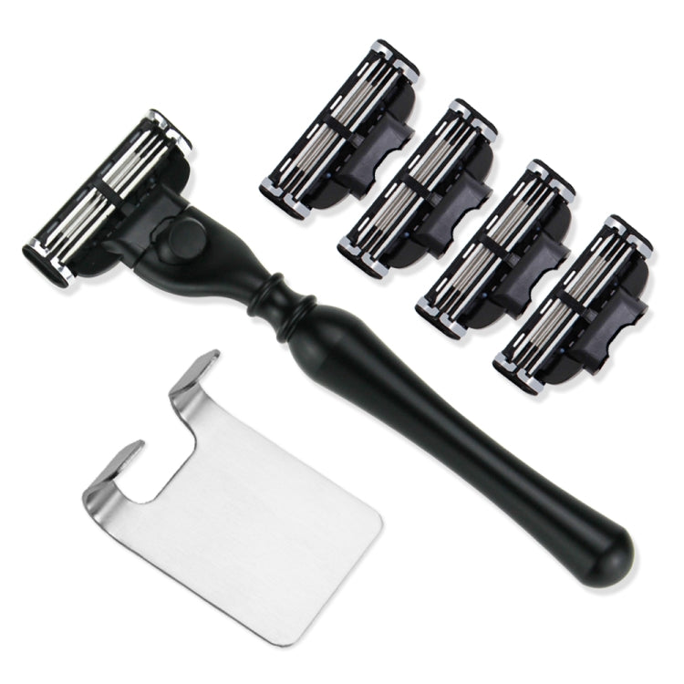AD-8 Mens Shaving Kit Safety Manual Shaver Replaceable Blade Razor Set