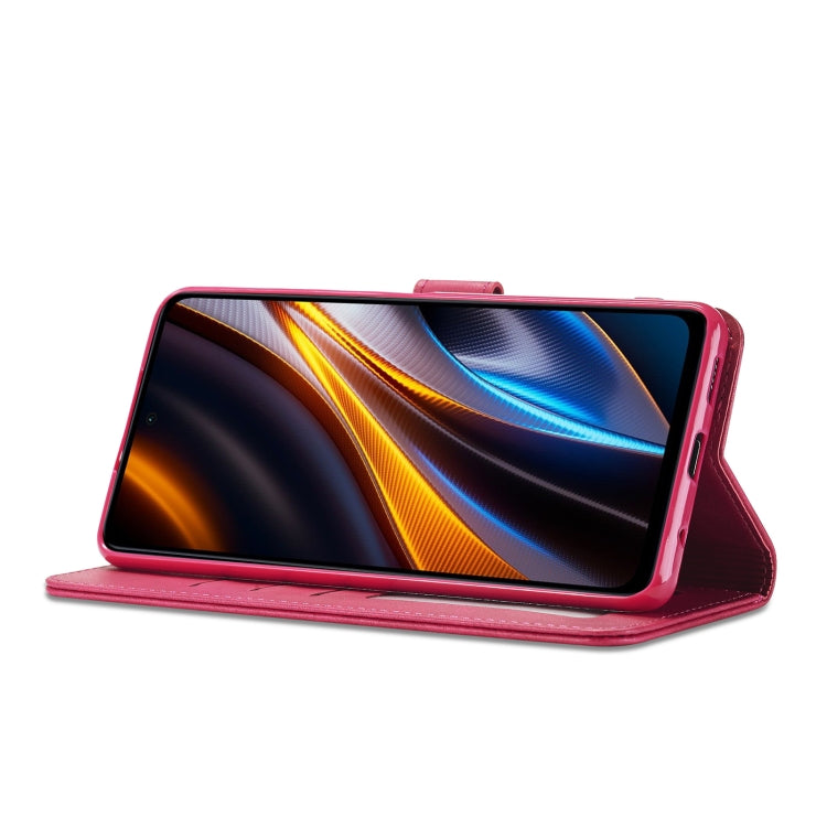 For Xiaomi Poco X4 GT 5G LC.IMEEKE Calf Texture Leather Phone Case