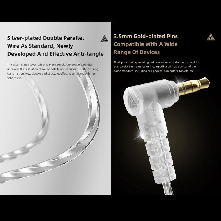 QKZ ZXD Sports In-ear Dynamic Wired HIFI Bass Stereo Sound Earphone, Style:with Mic