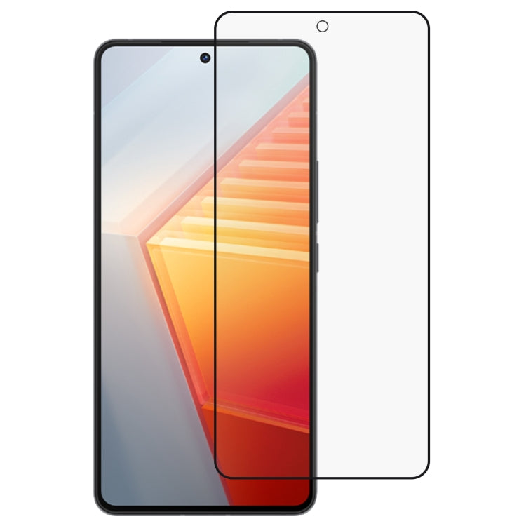 Full Glue Full Screen Tempered Glass Film For vivo iQOO 10