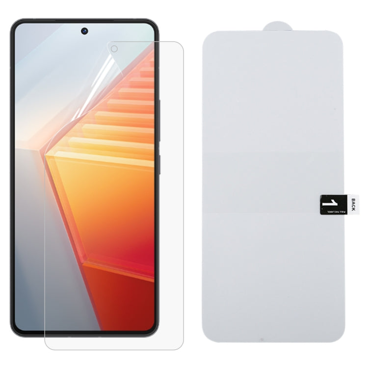 Full Screen Protector Explosion-proof Hydrogel Film For vivo iQOO 10
