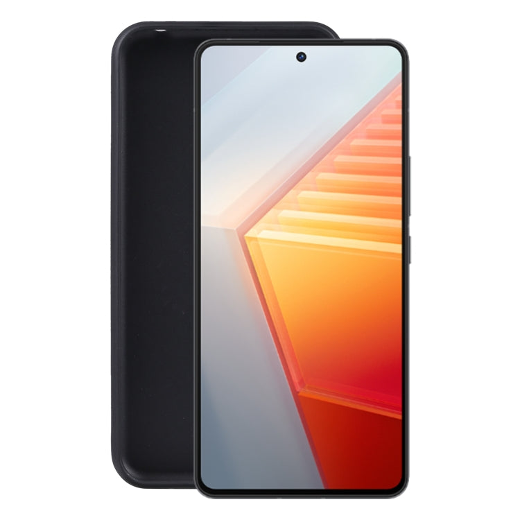 For vivo iQOO 10 TPU Phone Case(Pudding Black)