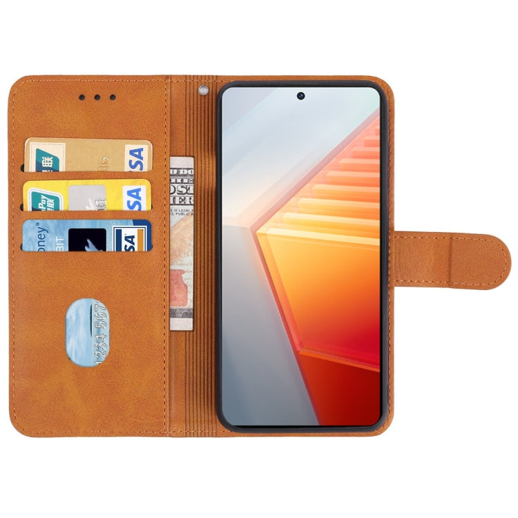 For vivo iQOO 10 Leather Phone Case