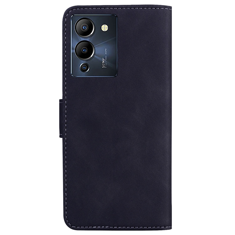 For Infinix Note 12 G96/X670 Skin Feel Pure Color Flip Leather Phone Case