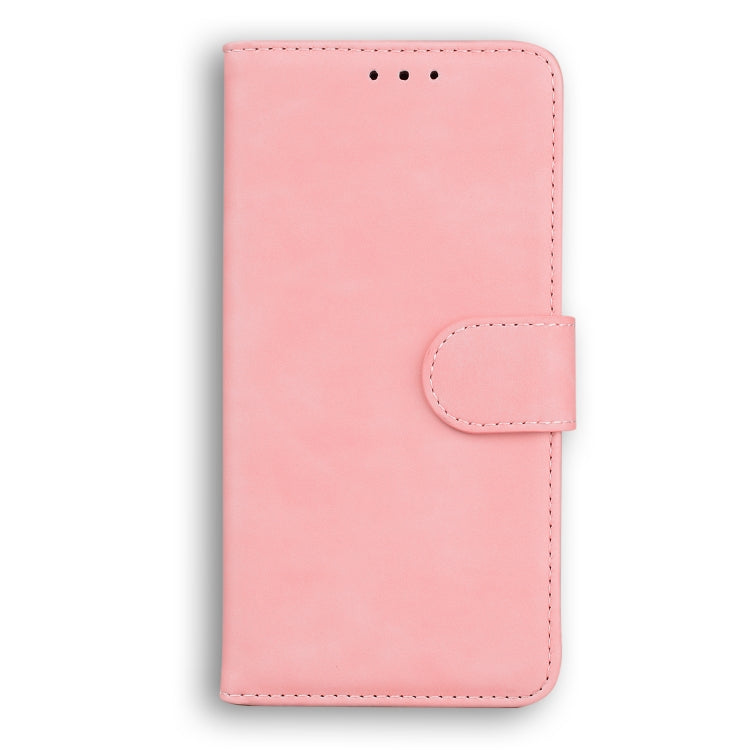 For Tecno Camon 19 Skin Feel Pure Color Flip Leather Phone Case