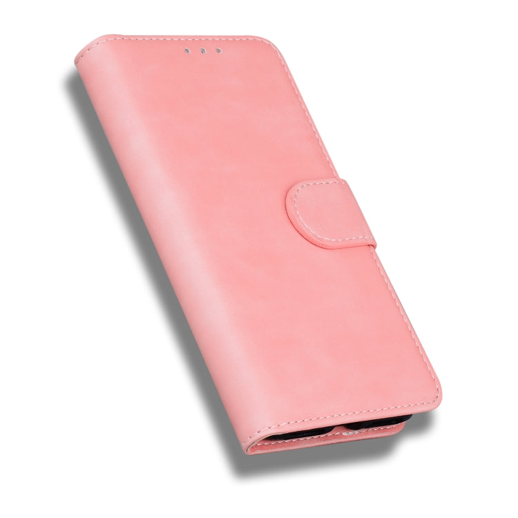 For Tecno Camon 19 Skin Feel Pure Color Flip Leather Phone Case
