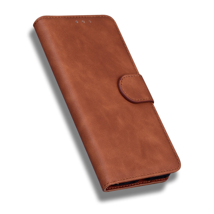 For Tecno Camon 19 Skin Feel Pure Color Flip Leather Phone Case