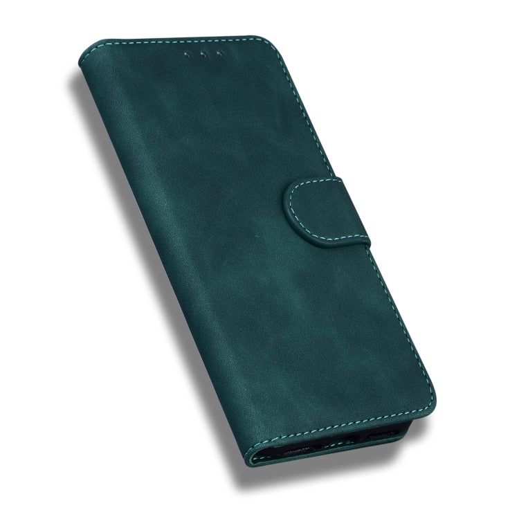 For Tecno Camon 19 Skin Feel Pure Color Flip Leather Phone Case