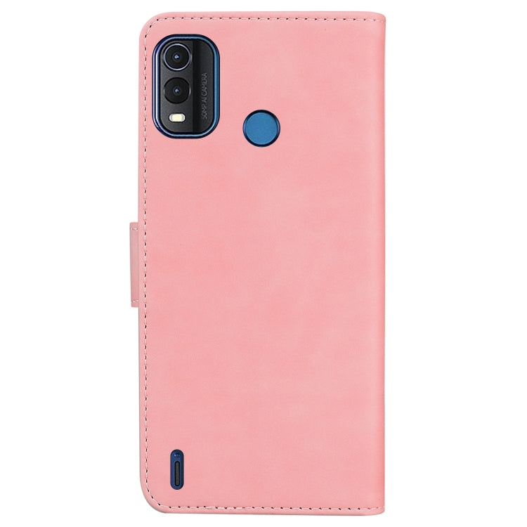 For Nokia G11 Plus Skin Feel Pure Color Flip Leather Phone Case