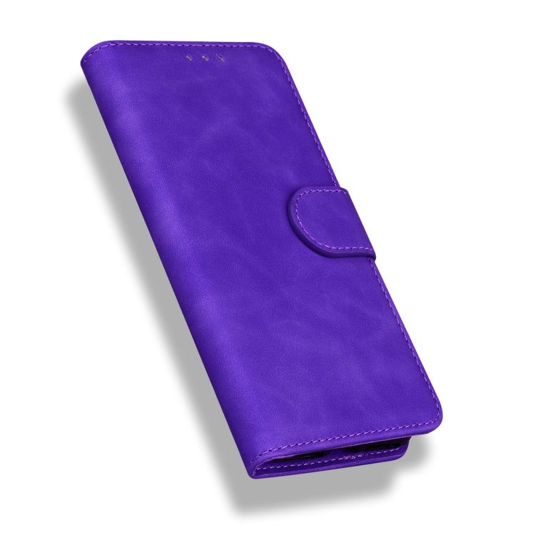 For Nokia G11 Plus Skin Feel Pure Color Flip Leather Phone Case