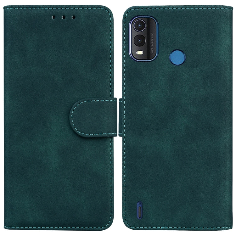 For Nokia G11 Plus Skin Feel Pure Color Flip Leather Phone Case