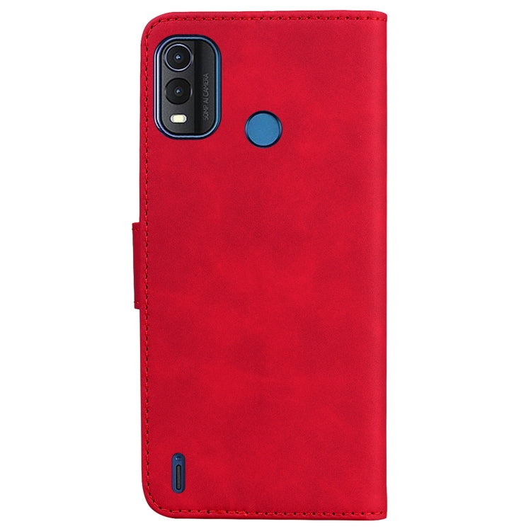 For Nokia G11 Plus Skin Feel Pure Color Flip Leather Phone Case