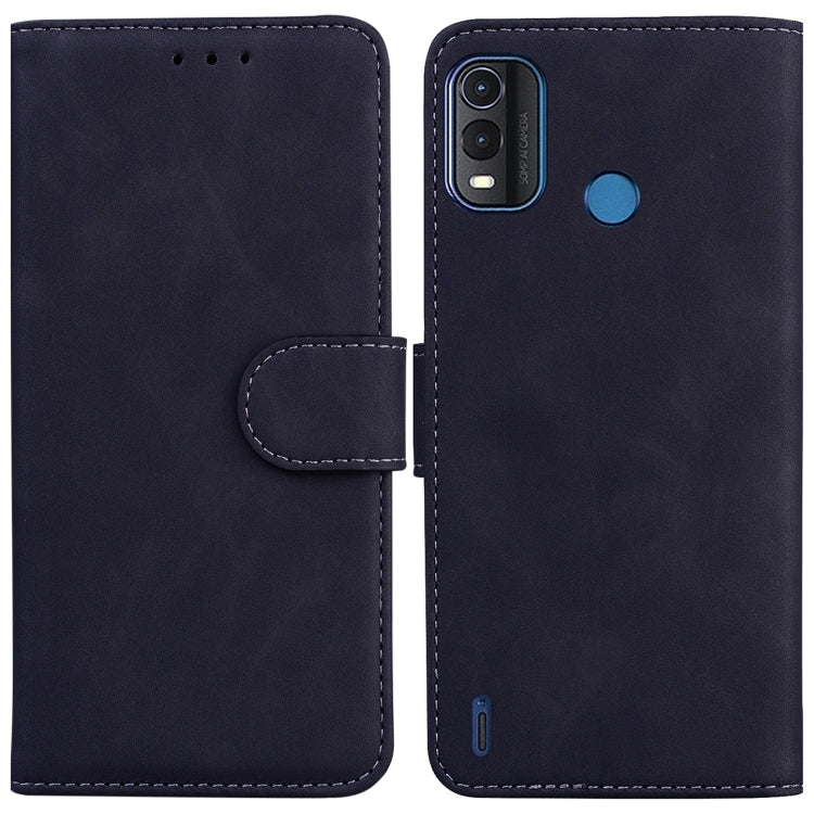 For Nokia G11 Plus Skin Feel Pure Color Flip Leather Phone Case