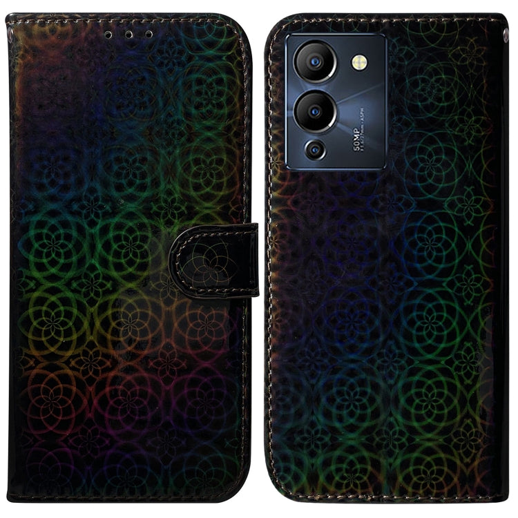 For Infinix Note 12 G96/X670 Colorful Magnetic Buckle Leather Phone Case