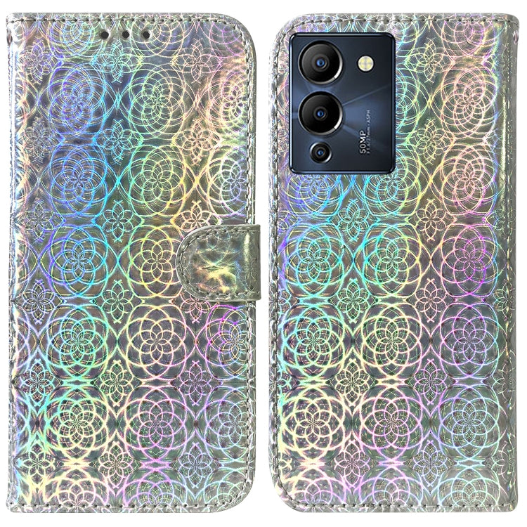 For Infinix Note 12 G96/X670 Colorful Magnetic Buckle Leather Phone Case