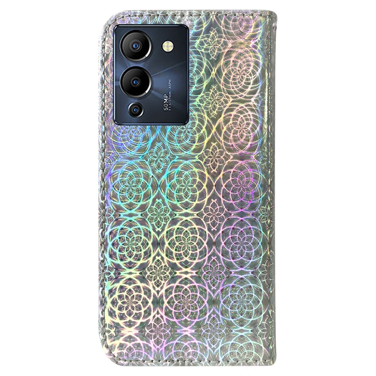 For Infinix Note 12 G96/X670 Colorful Magnetic Buckle Leather Phone Case