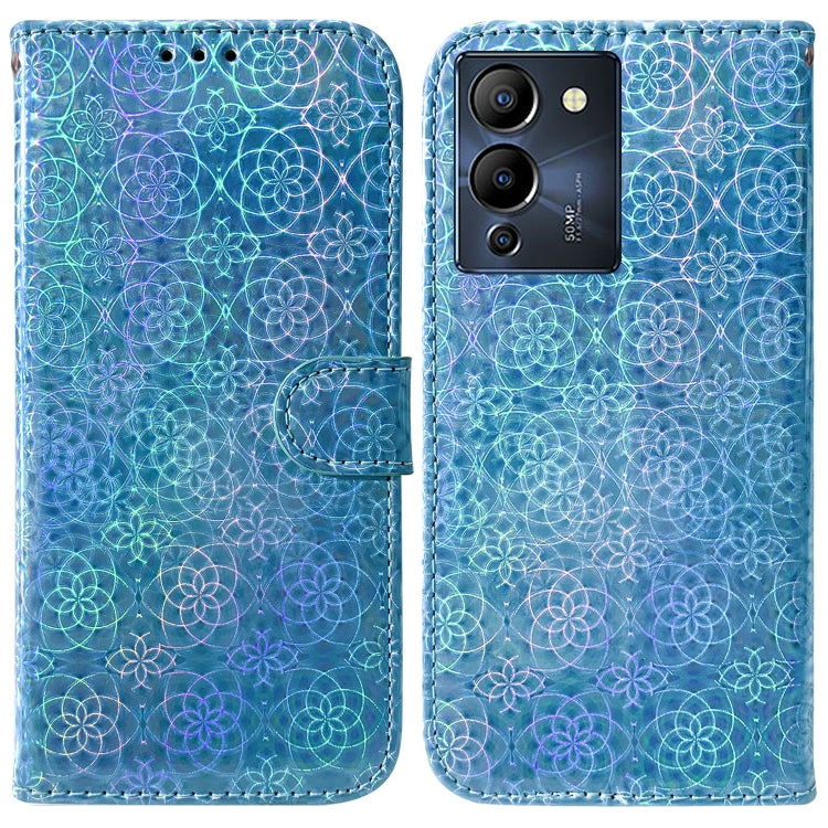 For Infinix Note 12 G96/X670 Colorful Magnetic Buckle Leather Phone Case