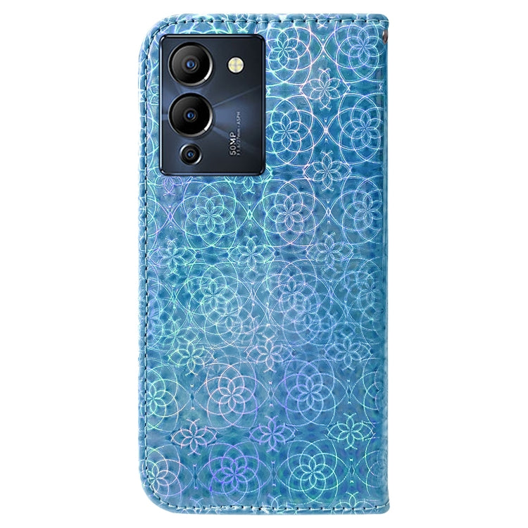 For Infinix Note 12 G96/X670 Colorful Magnetic Buckle Leather Phone Case