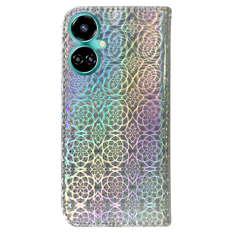 For Tecno Camon 19 Colorful Magnetic Buckle Leather Phone Case