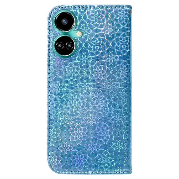 For Tecno Camon 19 Colorful Magnetic Buckle Leather Phone Case