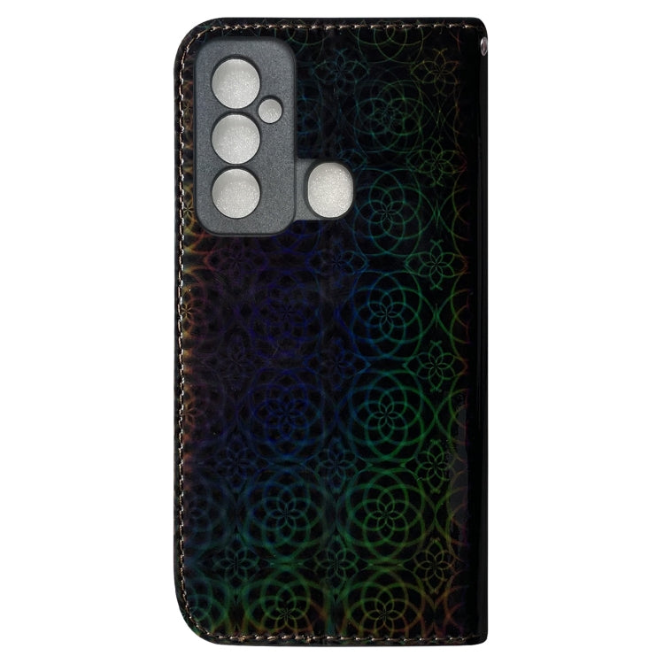 For Tecno Spark 6 GO Colorful Magnetic Buckle Leather Phone Case