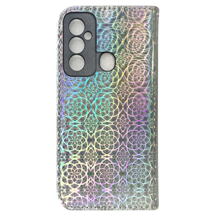 For Tecno Spark 6 GO Colorful Magnetic Buckle Leather Phone Case