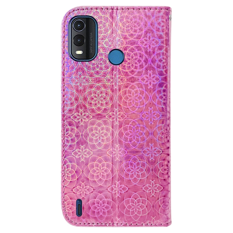 For Nokia G11 Plus Colorful Magnetic Buckle Leather Phone Case