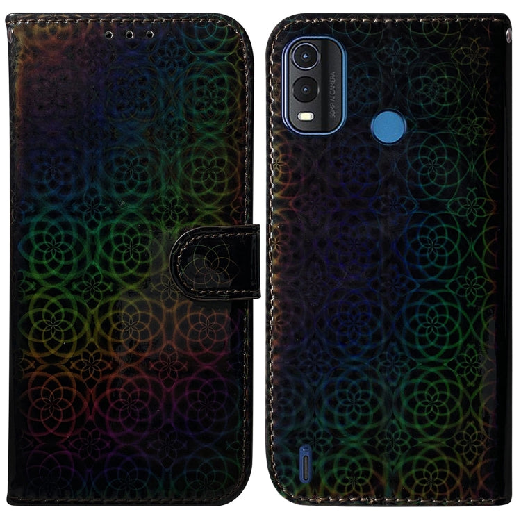 For Nokia G11 Plus Colorful Magnetic Buckle Leather Phone Case