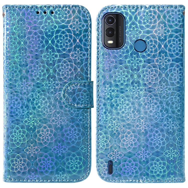 For Nokia G11 Plus Colorful Magnetic Buckle Leather Phone Case