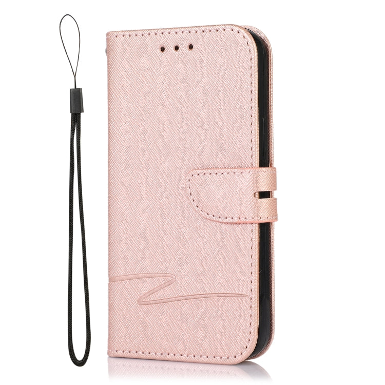 For iPhone 13 mini Cross Texture Horizontal Flip Leather Phone Case