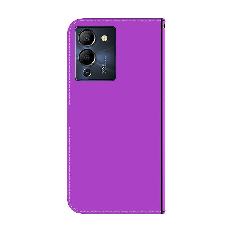 For Infinix Note 12 G96/X670 Imitated Mirror Surface Horizontal Flip Leather Phone Case