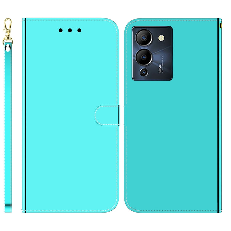For Infinix Note 12 G96/X670 Imitated Mirror Surface Horizontal Flip Leather Phone Case