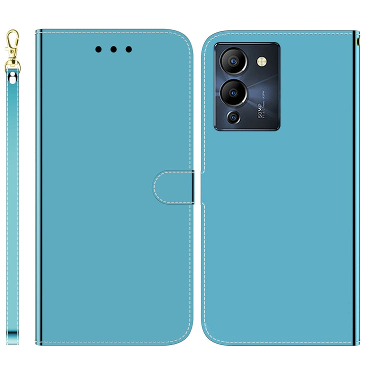 For Infinix Note 12 G96/X670 Imitated Mirror Surface Horizontal Flip Leather Phone Case