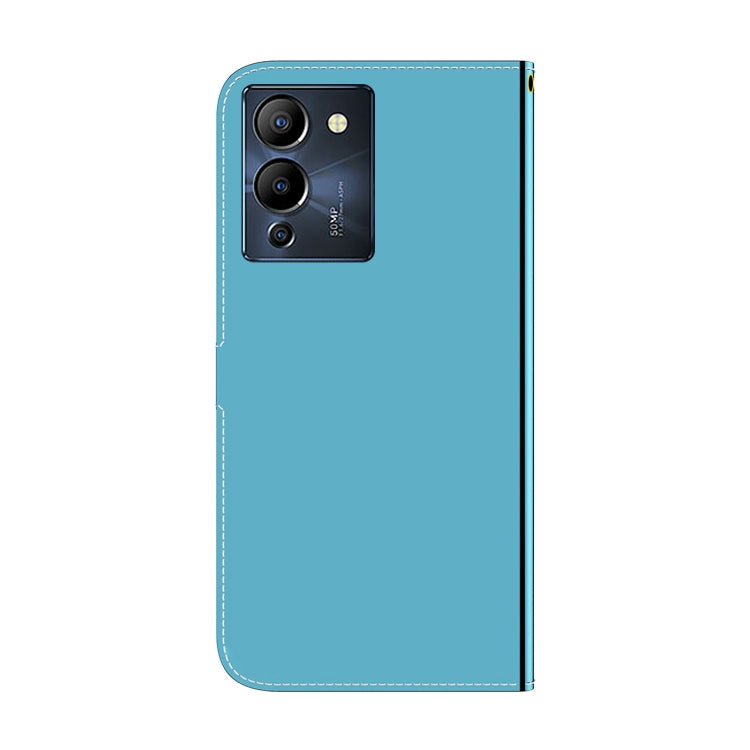 For Infinix Note 12 G96/X670 Imitated Mirror Surface Horizontal Flip Leather Phone Case