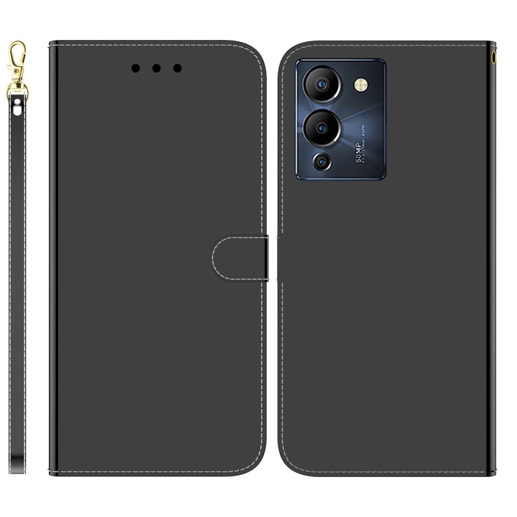 For Infinix Note 12 G96/X670 Imitated Mirror Surface Horizontal Flip Leather Phone Case